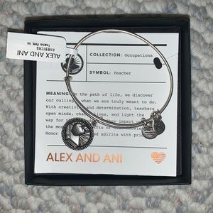Alex and Ani Teacher Bracelet